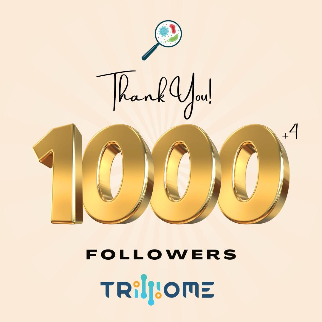 1,000 Followers in Under a Year — Thank You for Joining the Trilliome Journey